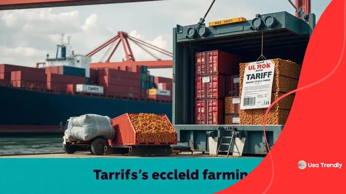 How tariffs affect agricultural imports
