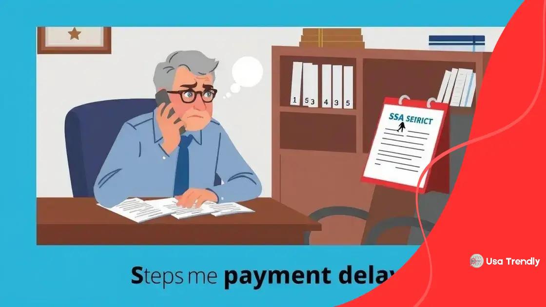Steps to take when payments are delayed
